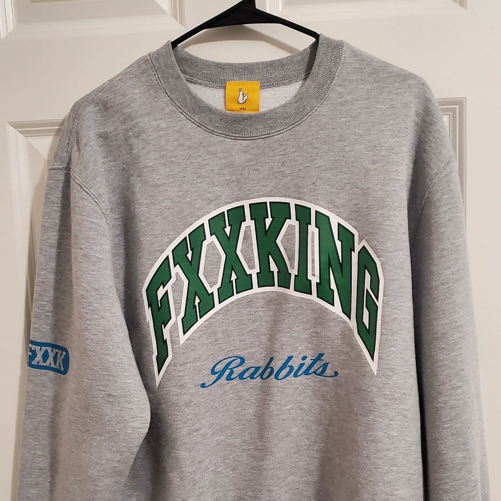 FR2 (Fxxking Rabbits) College Crew Neck Sweatshirt